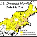 Almost all of the Northeast is abnormally dry