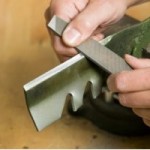 Keep your lawnmower blade sharp to prevent damage to your lawn