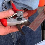 Sharpen tools before you put them away for the season